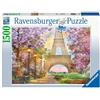 Ravensburger - Puzzle Amore a Parigi, 1500 Pezzi, Puzzle Paesaggi per Adulti e Ragazzi, Idea Regalo per Lei o Lui, 80x60 cm