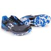 Kookaburra Pulse Hockey Shoe, Scarpe Unisex-Adulto, Nero e Blu, 3 UK