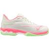 MIZUNO scarpe MIZUNO Exceed light padel wos bianco/coral fluo