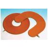Cuscino antidecubito meds pneumatico gomma rossa larghezza ciambella 35cm 1 pezzo