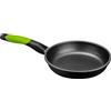 BRA PRIOR-Padella in ghisa d'alluminio, con rivestimento antiaderente Teflon Classic 32 cm nero