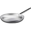 Pentole Agnelli ALMA111BB32 Alluminio Professionale 3 mm, Padella Bassa Svasata per Saltare con Manico Tubolare, 32 cm