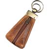 STILORD 'Enno' Pochette Portachiavi Uomo in Pelle Astuccio Chiavi Mini Borsellino Portamonete con Anelli per Chiavi Portafoglio Piccolo in Cuoio Genuino, Colore:kara - cognac