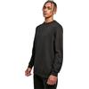 Build Your Brand Girocollo Basic Felpa con Cappuccio, Nero, 4XL Uomo