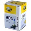 HELLA 8GH 223 498-171 Lampadina, HB4, White light, 12V, 51W, Tipo zoccolo P22d, Scatola, Quantità 1