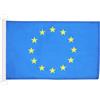 AZ FLAG Bandiera Navale Europa 45x30cm - Bandiera Maritima Unione Europea - Ue 30 x 45 cm speciale Nautismo, Padiglione Nautico