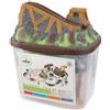 Kidkraft 17805 Bucket Top construction - Set Trenino con Binario, in Legno, per