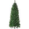 Magie di Natale Albero di natale Slim Kentucky in PVC di Altissima Qualità per dimensioni ridotte (210 cm, Verde)