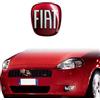 Fiat Adesivo 3D Ricambio Logo Anteriore per Grande Punto Anteriore Rosso
