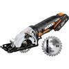 Worx WX527 - Sega circolare Worxsaw 20 V 2 Ah 1 bat - NUOVO