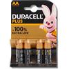 Duracell Pila Duracell Stilo AA plus 1,5v 4pz