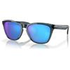 Oakley Occhiali Oakley Frogskins cristallo nero lenti prizm sapphire polarizzate