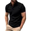 Generico Polo Uomo Manica Corta Ricamo di Giraffa Estive T-Shirt M-3XL Maglietta Camicia Abbigliamento da Lavoro Polo Uomo Manica Corta Taglie Forti Maglietta da Uomo Estiva Polo Lavoro Uomo