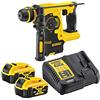 DEWALT DCH253M2-QW Tassellatore SDS-Plus a Percussione, 4.0 Ah, 3 Modalità di Lavoro con Doppia Batteria in Valigetta, 18 V