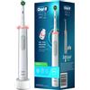 Oral-B Spazzolino Elettrico Ricaricabile Pro 3 3000 Bianco, 1 Spazzolino Con Sensore Di Pressione Dello Spazzolamento Visibile, 1 Testina, Designed By Braun