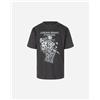 Nike Jordan Basket Flower Jr - T-shirt - Grigio