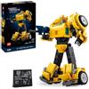 LEGO Icons Transformers Bumblebee Action Figure Robot da Collezione, Kit Modelli