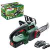 Bosch Home and Garden Motosega Elettrosega UniversalChain 18 (batteria da 2.5 Ah