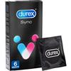 Durex Sync Profilattici 6 Pezzi
