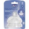 Chicco Tettarella Stepup New Flusso Pappa 6M+ 2 Pezzi