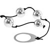Me You Us Heavy Metal Anal Beads Silver
