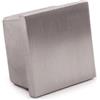 FORNITURE ZAMBON TAPPO INOX AISI 316 PER TUBO QUADRO - MISURA 40x40x2 MM