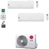 LG CLIMATIZZATORE LG LIBERO SMART DUALSPLIT 9000+12000+MU2R17 R-32 WI-FI