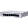 Cisco CBS110, Non gestito, L2, Gigabit Ethernet (10/100/1000), Full duplex CBS110-8T-D-EU