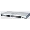 Cisco CBS220-48T-4G, Gestito, L2, Gigabit Ethernet (10/100/1000), Montaggio rack, 1U CBS220-48T-4G-EU