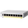 Cisco CBS250, Gestito, L3, Gigabit Ethernet (10/100/1000), Supporto Power over Ethernet (PoE) CBS250-8PP-D-EU