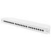 Digitus Cavo patch CAT 6A, classe EA, schermato, Gigabit Ethernet, Cat6a, Grigio, Montaggio a rack, 1U, 1,5 mm DN91624SEA