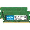 Crucial CT2K4G4SFS8266, 8 GB, 2 x 4 GB, DDR4, 2666 MHz, 260-pin SO-DIMM CT2K4G4SFS8266