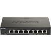 D-Link DGS-1100-08PV2, Gestito, L2/L3, Gigabit Ethernet (10/100/1000), Full duplex, Supporto Power over Ethernet (PoE) DGS-1100-08PV2