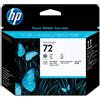 HP SUPPLIES HP 72, HP DesignJet T610 Printer series, T620 Printer series, T770 Printer series, T1100 Printer series,..., Getto termico d'inchiostro, Grigio, Nero per foto, C9380A, Singapore, 28 mm C9380A