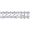 Apple Magic Keyboard con Touch ID e tastierino numerico per Mac con chip - italiano, Full-size (100%), Con cavo e senza cavo, USB + Bluetooth, Alluminio, Bianco MK2C3T/A