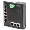 Digitus Switch di rete Gigabit Ethernet a 8 porte, piatto, industriale, non gestito, Non gestito, Gigabit Ethernet (10/100/1000), Full duplex, Montabile a parete DN651127