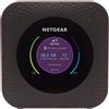 NETGEAR MR1100, Router di rete cellulare, Nero, Portatile, LCD, 6,1 cm (2.4), Gigabit Ethernet MR1100-100EUS?PB2