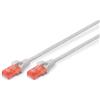 Digitus Cavo patch U/UTP CAT - LSZH, 0,25 m, Cat6, U/UTP (UTP), RJ-45, RJ-45, Grigio DK16170025