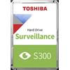 Toshiba S300 Surveillance, 3.5, 2 TB, 5400 Giri/min HDWT720UZSVA