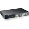 Zyxel GS1915-24EP, Gestito, L2, Gigabit Ethernet (10/100/1000), Supporto Power over Ethernet (PoE), Montaggio rack, Montabile a parete GS1915-24EP-EU0101F