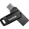 SanDisk Ultra Dual Drive Go, 32 GB, USB Type-A / USB Type-C, 3.2 Gen 1 (3.1 Gen 1), 150 MB/s, Girevole, Nero SDDDC3-032G-G46