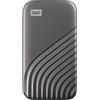 SANDISK Western Digital My Passport, 1 TB, USB tipo-C, 3.2 Gen 2 (3.1 Gen 2), 1050 MB/s, Protezione della password, Grigio WDBAGF0010BGY-WESN