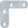 Alberts 824525 - Angolo per mobili, colore: Argento