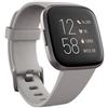 Fitbit - Smartwatch Versa 2 Impermeabile 5ATM Display 1.4' WiFi / Bluetooth e NFC per Fitness con Contapassi e Cardiofrequenzimetro Grigio Sabbia - SPEDIZIONE GRATUITA