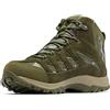 (TG. 42 EU) Columbia Crestwood Mid - Scarpe da trekking impermeabili da uomo, Ve