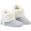 Dunlop Pantofole Donna Invernali, Ciabatte A Stivaletto Con Pelliccia, Calde, Memory Foam E Antiscivolo (Grigio, 38, numeric_38)