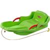 JAMARA 460540 Snow Play Bob Comfort 80 cm Green Steering by Brake Lever, Aerodyn