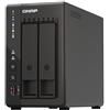 QNAP TS-253E NAS Tower Collegamento ethernet LAN Nero J6412