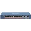 Hikvision DS-3E0310HP-E 8 Port Fast Ethernet Unmanaged POE Switch