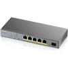 ZYXEL SWITCH 5 PORTE GIGABIT POE BUDGET 60W